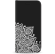 104169 Casetastic Wallet Case Black Apple iPhone 11 - Floral Mandala White  104169