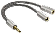 106334 Hama audio adaptor 3.5mm -> 2 x 3.5mm  106334