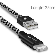 1090703 Dux Ducis Woven Lightning USB 25cm - Black  1090703