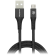 23645 Mobilize Strong Nylon Cable USB to Micro USB 1m. 12W Black  23645