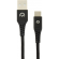 23646 Mobilize Strong Nylon Cable USB to USB-C 1m. 15W Black  23646
