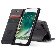 3030001 CASEME Apple iPhone 8 / 7 Retro Wallet Case - Black  3030001