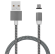 61342 Mobiparts Magnetic Micro USB to USB Cable 1.5A Dark Grey 1M  61342