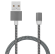 61349 Mobiparts Magnetic USB Cable (without connector) 1.5A Dark Grey 1M  61349
