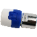 695020532 Hirschman F-Connector Male Aluminium/Blauw  695020532