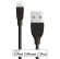 80557 Mobiparts Apple Lightning to USB Cable 2A 1m Black  80557