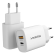 90116 Mobilize Wall Charger USB-C + USB 20W White (BULK)  90116