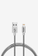 C14UBLIGSL4 Energizer Silver Stainless Steel Sleeve - Lightning USB Cable 1.2m.  C14UBLIGSL4