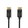 CCGB37014BK10 Nedis DisplayPort-kabel | DisplayPort male - DisplayPort male | 1,0 m | Zwart  CCGB37014BK10