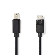 CCGP37400BK20 Nedis Mini-DisplayPort male - DisplayPort male | 2,0 m | Zwart  CCGP37400BK20