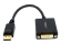 DP2DVI2 StarTech DisplayPort to DVI VideoAdapter Converter : DisplayPort(M) to DVI-I (F)  DP2DVI2