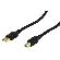 HQCF-M051-1.8 Hq USB 2.0 Kabel A Male - B Male 1.80 m Zwart  HQCF-M051-1.8