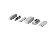 MK-4700 Vanderbilt MK-4700 Opbouw HS mc, wit Hoge veiligheid magneetcontact (biased) voor opbouwmontage in wit PVC met schroefaansluitingen. Het contact is onderhoudsvrij en eenvoudig te installeren. Het contact kan toegepast worden op houten of plastic frames of op metaal mits gebruik van de optionele spacers MK-4700