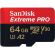 SDSQXCU-064G-GN6MA SanDisk Extreme PRO 64 GB microSDXC - 200 MB/s Read - 90 MB/s Write  SDSQXCU-064G-GN6MA