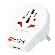 SKR1500260 Skross Reisadapter Wereld-naar-Europa USB Geaard  SKR1500260