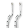 TCGP90100WT20 Nedis Telecomkabel | RJ10 - RJ10 | Gekruld | Wit | 2m  TCGP90100WT20