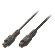 VLAP25000B10 Valueline Digitale Audiokabel TosLink Male - TosLink Male 1.00 m Zwart  VLAP25000B10