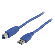 VLCP61100L20 USB 3.0 A Male - USB 3.0 B male kabel 2M  VLCP61100L20