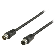VLSP40000B20 Valueline Coaxkabel Coax Male (IEC) - Coax Female (IEC) Recht 2.00 m Zwart  VLSP40000B20